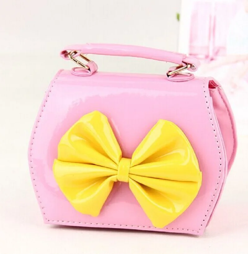 

PU Leather Princess Bow Women Mini Lipstick Packets Ladies Cosmetic Makeup Phone Bag Female Pouch Bolsa Feminina Bolso For Girls