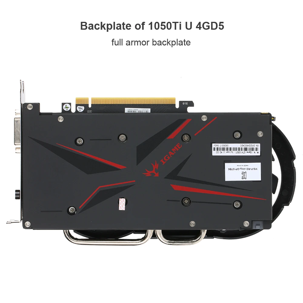 Видеокарты для Bitcoin Miner PCI-E Riser для красочной видеокарты NVIDIA GeForce GTX iGame 1050Ti 4 ГБ GDDR5 128 бит