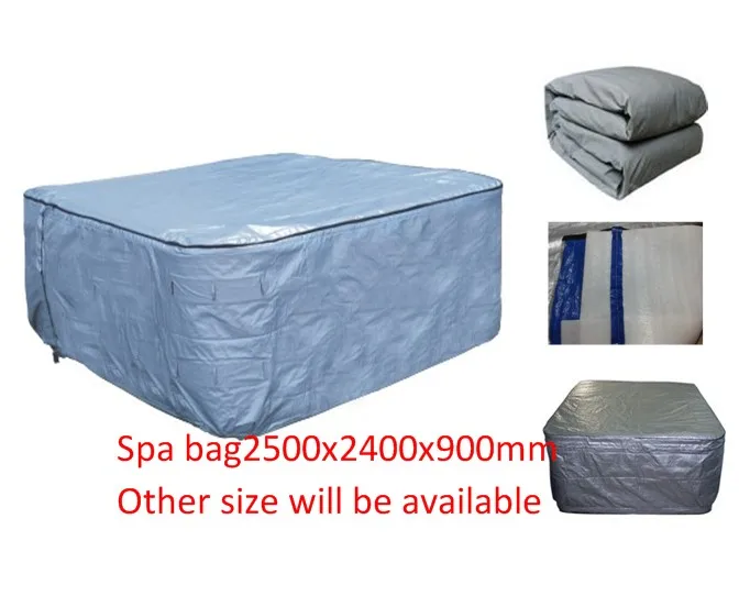 

HOT TUB SPA Insulated COVER BAG 2500x2400x900mm Insulated UV Weatherproof