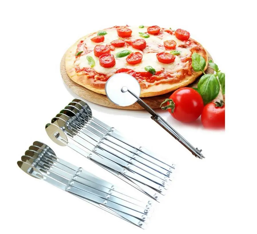 Многофункциональный нож для пиццы из нержавеющей стали/регулируемый инструмент