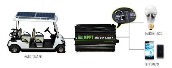 Контроллер заряда для электромобиля MPPT 48 В/60 в/72 в|Солнечные контроллеры| |