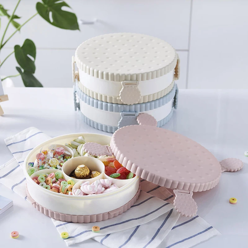 Шесть сетчатых коробок для закусок конфетный чехол герметичная коробка с