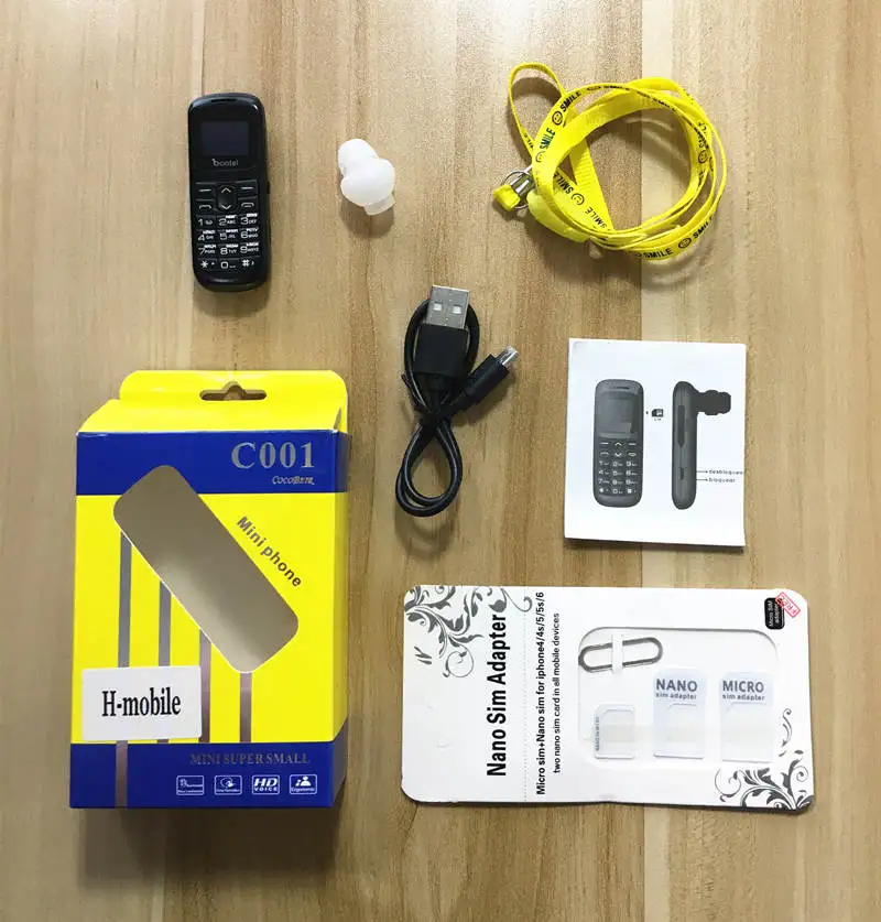 C001 мини мобильный телефон Bluetooth гарнитура волшебный голос GSM низкая радиация дешевый китайский детский сотовый телефон аналогичный BM50 BM70 телефоны