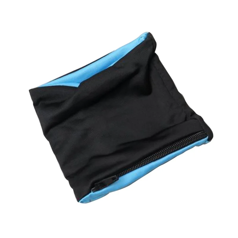 Фитнес Велоспорт спортивный браслет волейбол бадминтон Sweatband молния Карманный обмотка для поддержки запястья ремни браслет