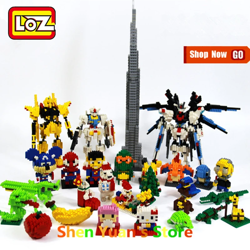 LOZ BADTZ MARU Марка Badtz Maru 3D подвижная фигурка модель крутой Пингвин XO игрушка алмазные