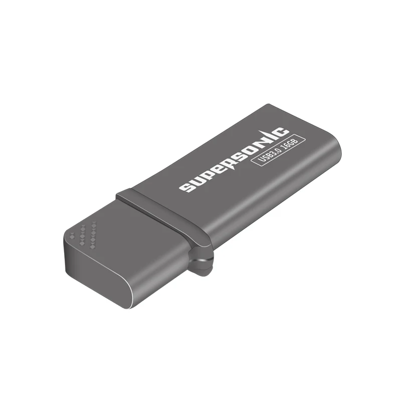 Supersonic K3 usb флеш-накопитель Высокоскоростной USB 3,0 флеш-накопитель 16 ГБ 32 ГБ 64 ГБ 128 ГБ флеш-накопитель металлическая флеш-карта памяти с металлическим колпачком