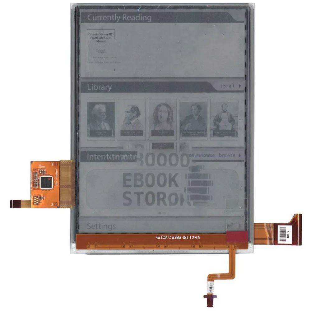 Оригинальный Новый сенсорный ЖК экран + Подсветка для PocketBook 623 touch lux 2 Reader