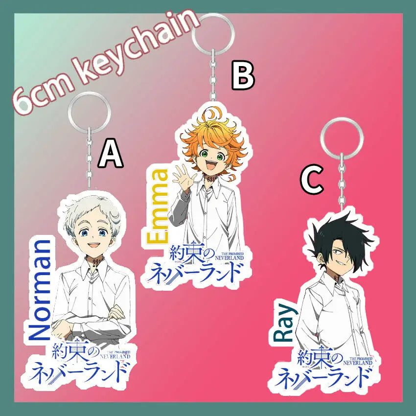 Ремешок для ключей Yakusoku No Neverland The promented Emma Norman Ray 6 см|Реквизит костюмов| |