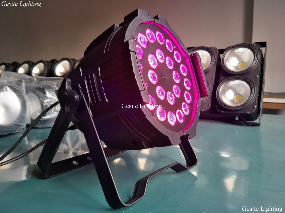 Оптовая продажа Прочный Крытый par led свет 24x18 Вт rgbwa + uv 6 в 1 с низким уровнем шума