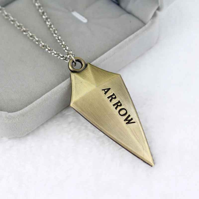 Ожерелье с кулоном в виде стрелы для мужчин и женщин подвеска со стрелой колье|arrow