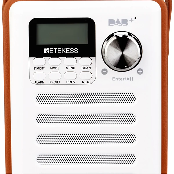 Retekess TR401 коричневый и белый портативный fm-радио DAB+/FM RDS радио карманный цифровой DAB приемник AUX/USB/TF карта mp3-плеер