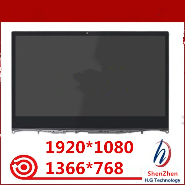 

LCD Screen Assembly +Touch Digitizer Front Glass+Bezel For Lenovo Ideapad Flex 6-14IKB 81EM0013US 81EM0011US 81EM000UUS