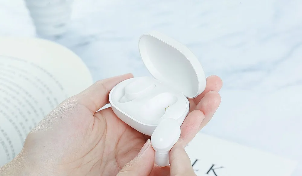 Умный Xiaomi Mi Bluetooth беспроводные наушники TWS наушники AirDots Молодежная версия стерео BT 5,0 в ухо наушники