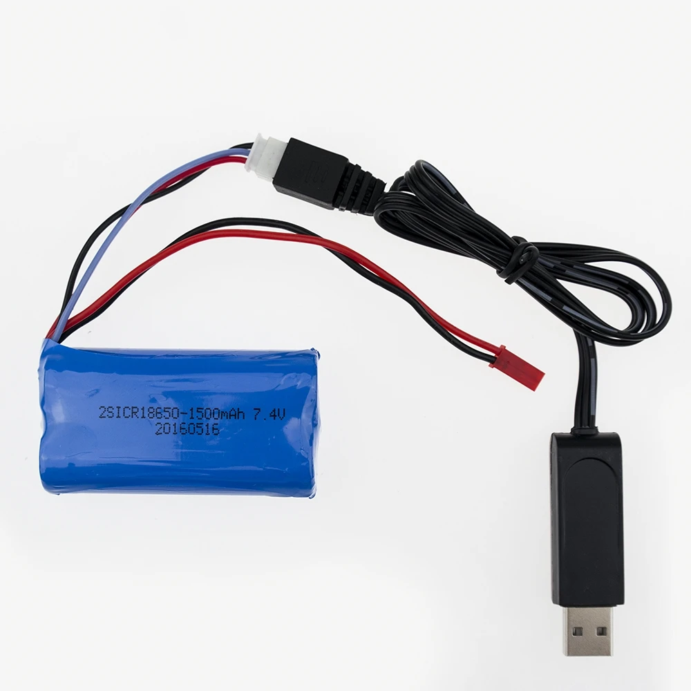 Зарядное устройство USB европейская вилка 7 4 В 1500 мАч 18650 15C литий ионный