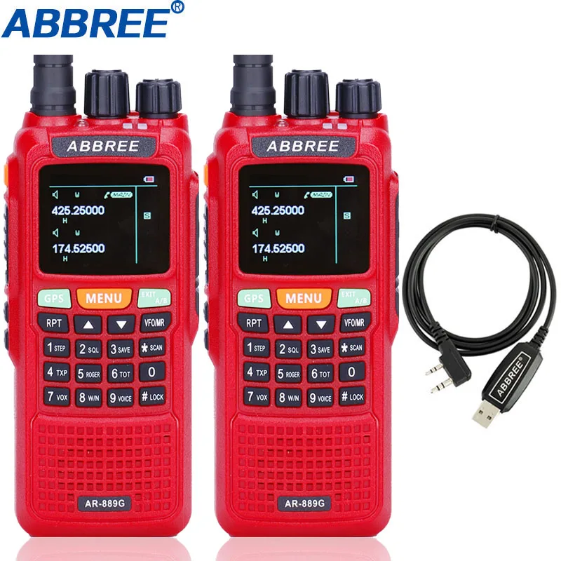 2 шт. Двухдиапазонная рация с GPS 10 Вт|Рации| |
