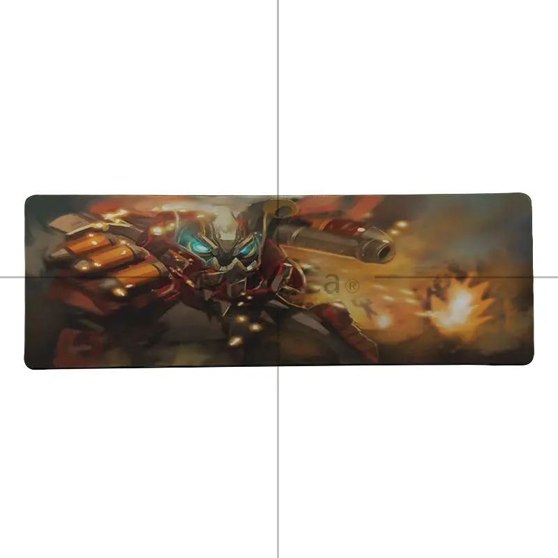 MaiYaCa Your Own Mats Dota 2 Clockwerk Anti-Slip Durable Silicone Computermats Radiation Decorate Desk Non-Skid Rubber Pad | Компьютеры и
