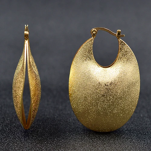 Sunny Jewelry, длинное ювелирное изделие, серьги,, большие овальные серьги-кольца, для женщин, девушек, большие серьги для свадьбы, вечерние - Окраска металла: Earrings