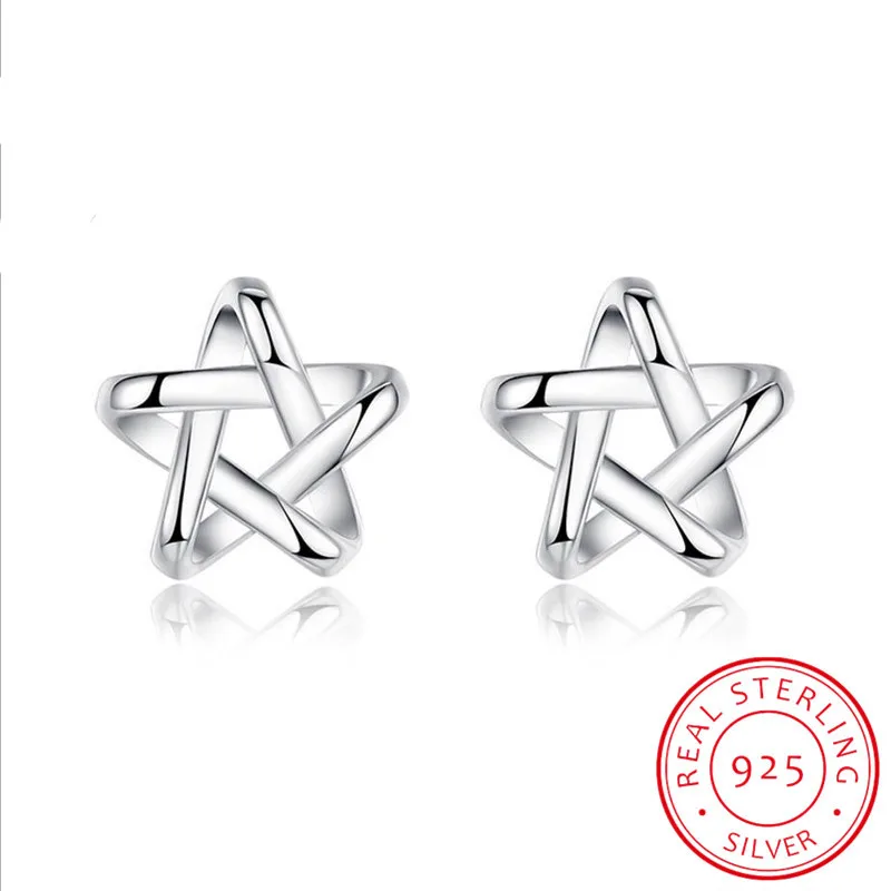 

Серьги-гвоздики женские из серебра 100% пробы, 925 пробы