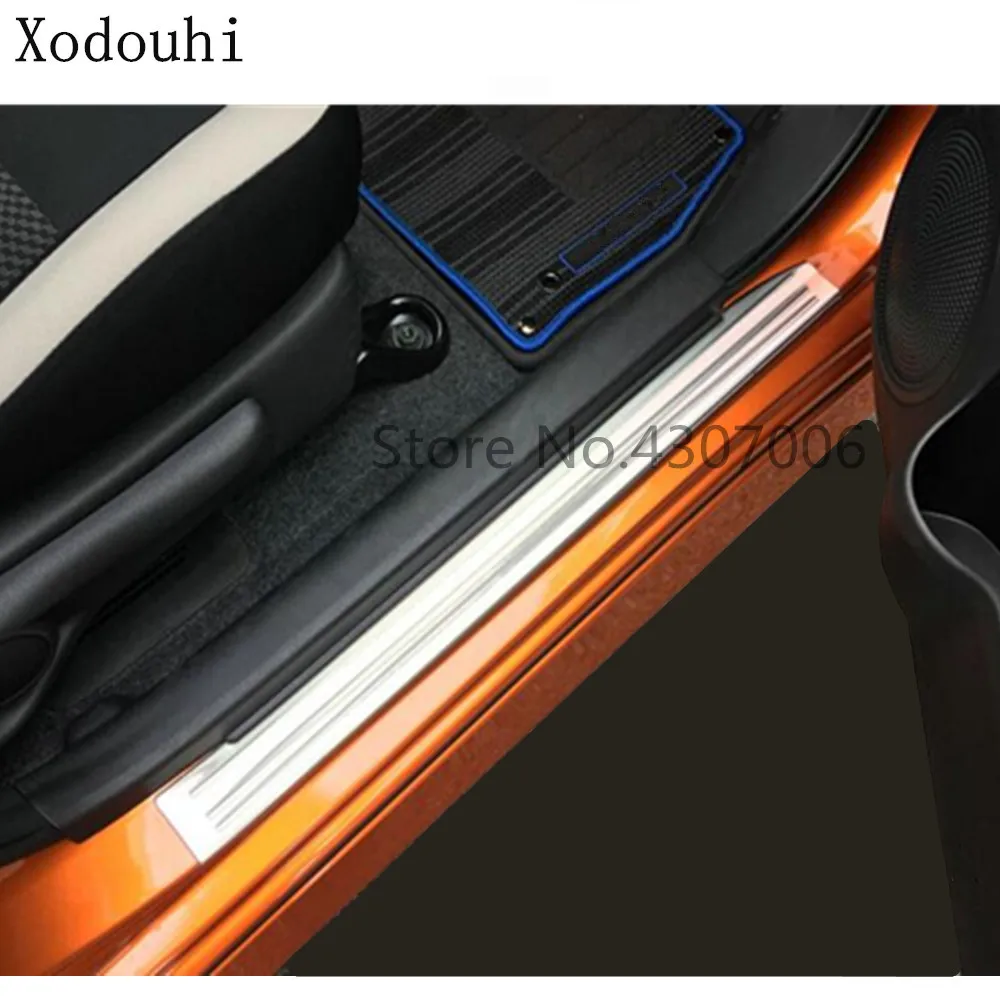 4 шт. накладки на пороги для Nissan NOTE 2017 2018 2019 2020|Хромирование| |