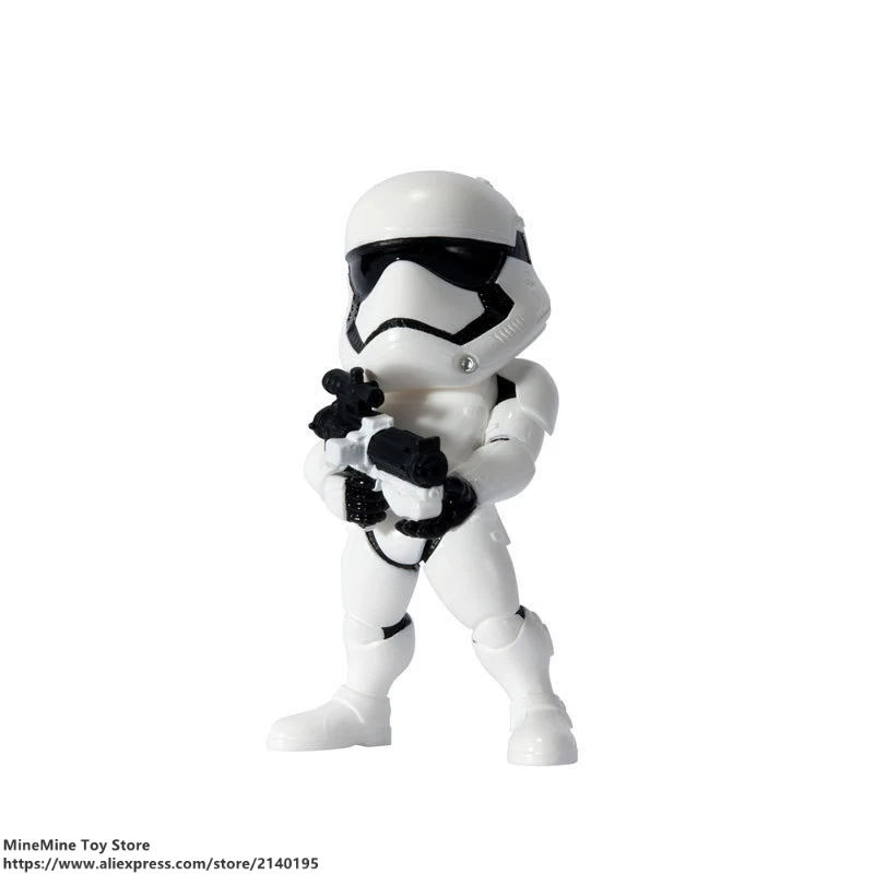 DISNEY Star Wars 4 шт./компл. Kylo Ren Stormtrooper Flametrooper Captain Phasma фигурку аниме Коллекционная