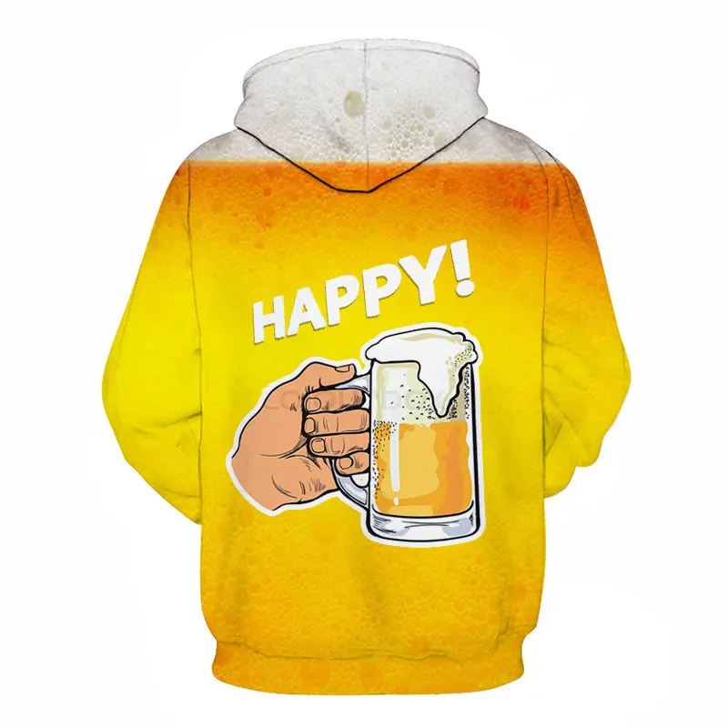 Beer/мужские и женские стильные толстовки с капюшоном изображением Джокера