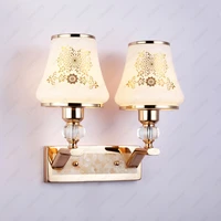 indoor 6w10w14w led wall fixture light pull switchn lamp e27 bulb glass lampshade living room corridor