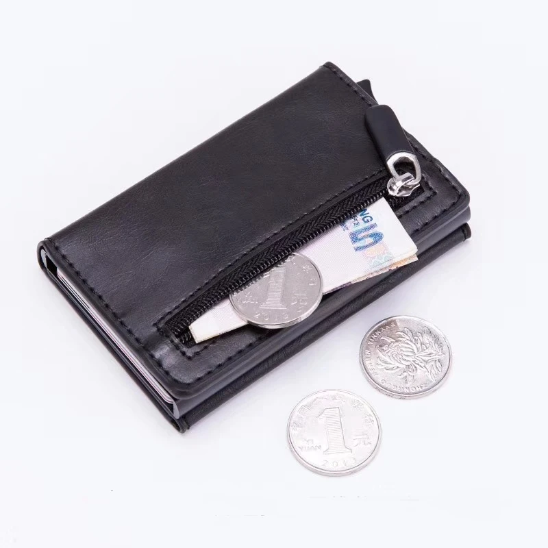 Новый магнитный держатель для Карт RFID модный мужской женский кошелек кредитных