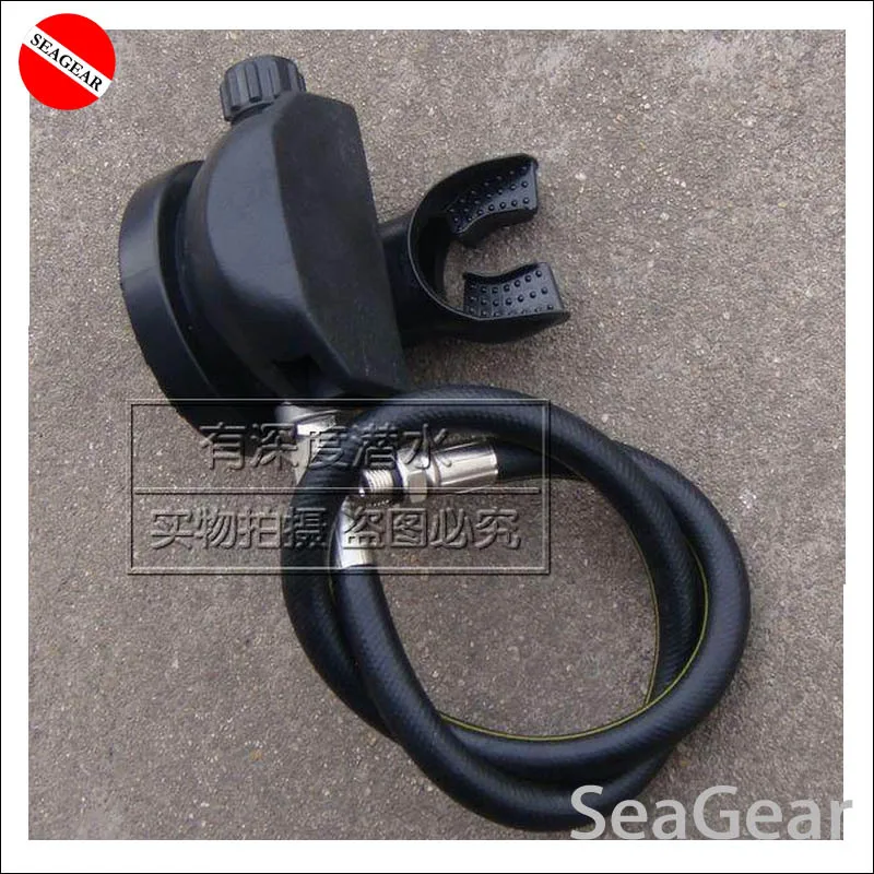 Регулируемый регулятор для дыхания с мундштуком и шлангом