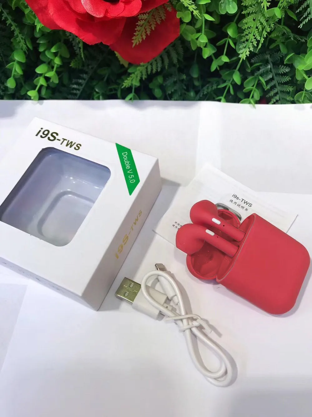 Цветные TWS I9s TWS наушники 5,0 Bluetooth наушники Беспроводная гарнитура для iphone xs 8 7 для всех телефонов andriod в розничной упаковке
