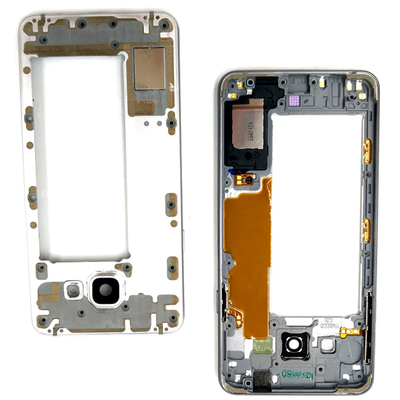 Для Samsung Galaxy A3 2016 A310 A310F полное покрытие корпуса стеклянная крышка батарейного