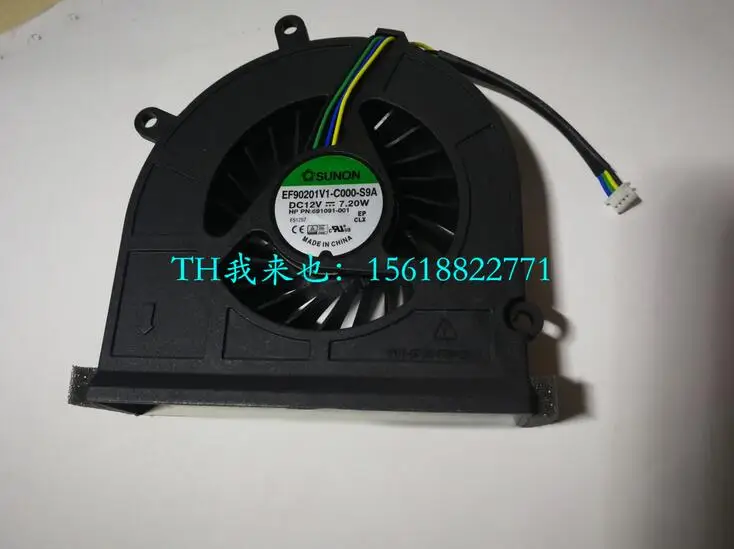 691091 001 аккумулятор большой емкости EF90201V1 C000 S9A DC12V 7.20W один вентилятор машины 4