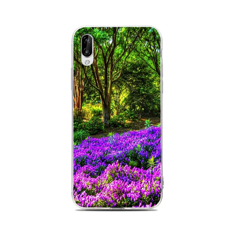 Пейзаж картины из ТПУ силиконовый гелиевый мягкий чехол для телефона LG K10 K20/K20Plus