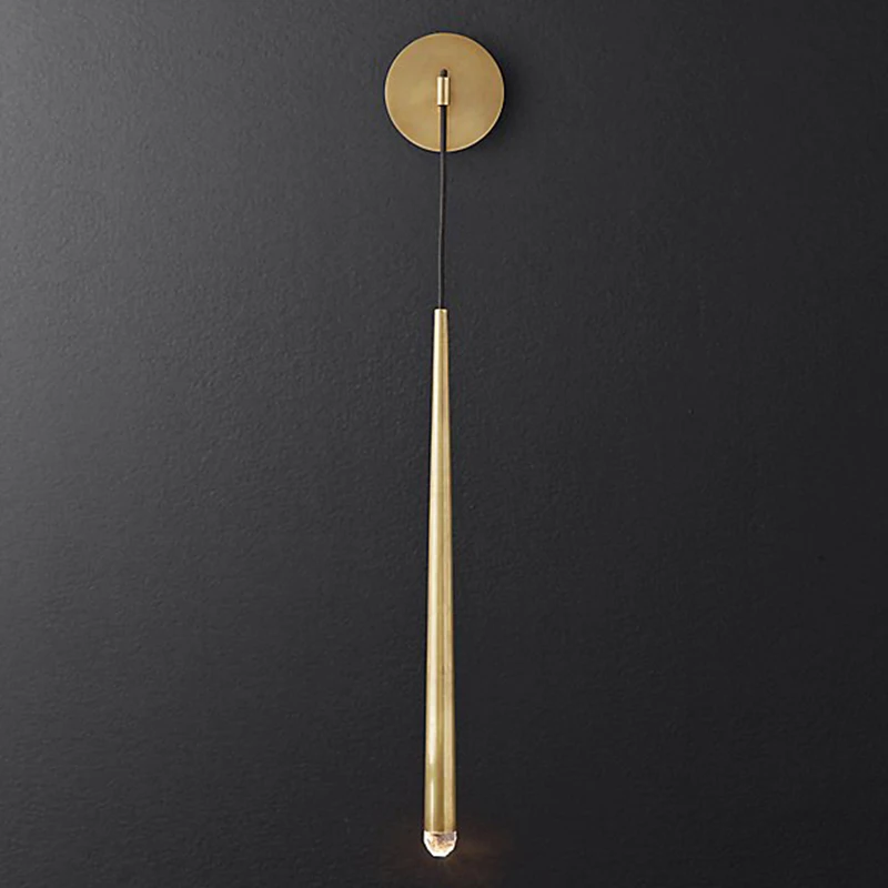 

Gold Style Nordic LED Wall Lamp Postgraduate Retro Black /Golden Vanity Light Sconce Wall Lights Industrial Decor Home Light