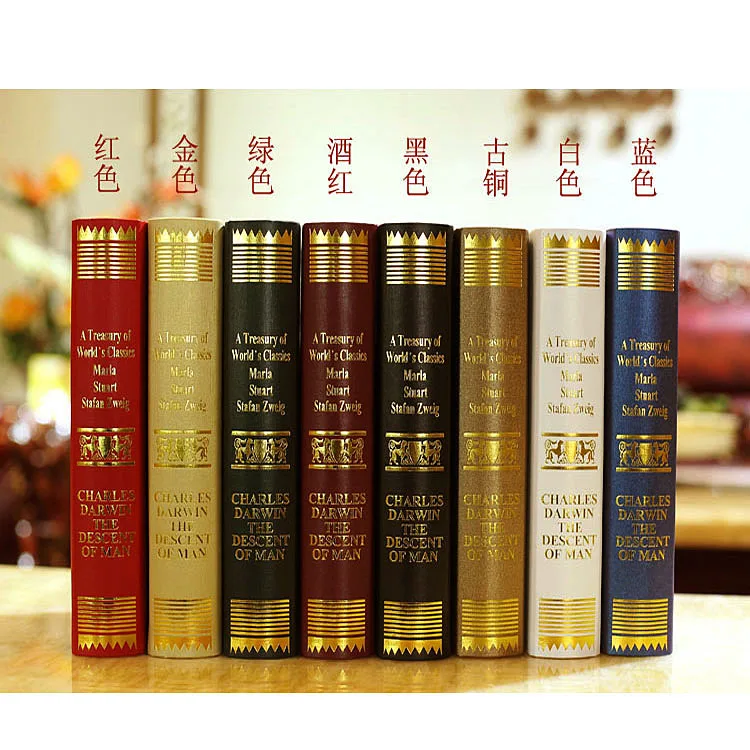 Европейский стиль украшение Дарвин книги фотография Реквизит исследование