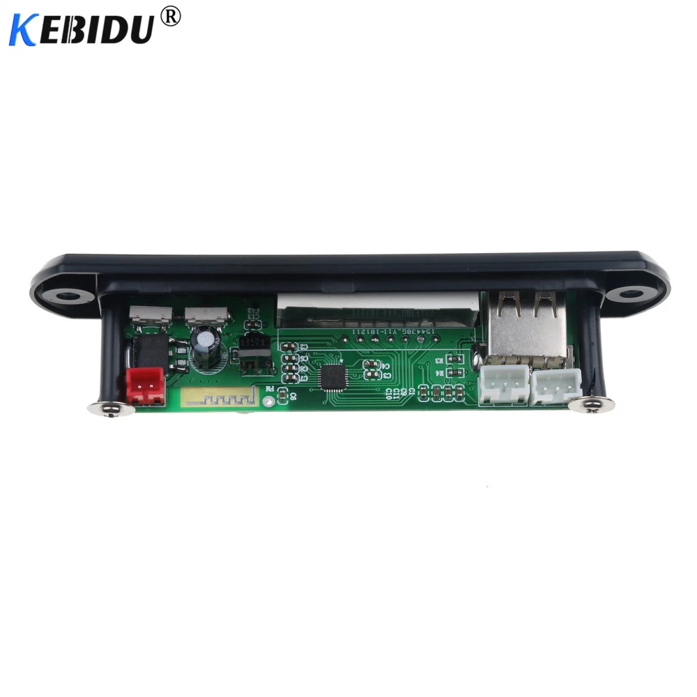 Kebidu 5 В 12 в Bluetooth 0 MP3 WMA WAV декодер плата аудио модуль музыкальный динамик