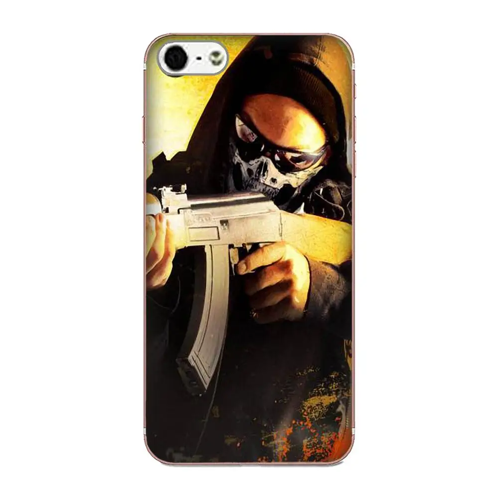 Мягкие силиконовые ТПУ прозрачные защитные чехлы для телефонов Counter Strike Cs Go Xiaomi