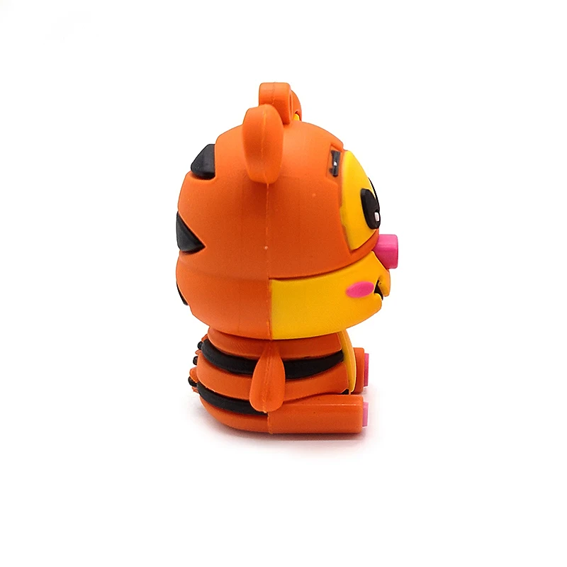 Usb флеш накопитель с мультяшными животными 64 ГБ 32 16 8 4g милая Тигровая кожа