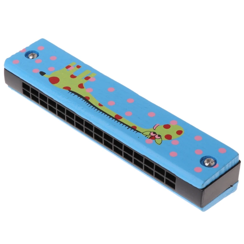 16 Holes Cute Harmonica Kids Wind Instrument Beginner Musical Educational Toy