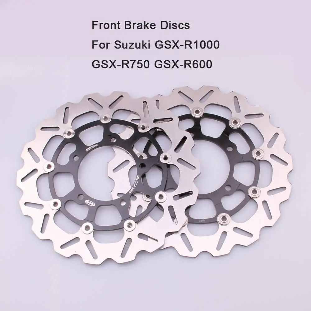 CNC передние тормозные диски для Suzuki GSX-R600 Gixer GSX-R1000 GSX-R750 Gixxer GSXR 600 750 1000 незакрепленные мотоциклетные диски ротора тормозного диска