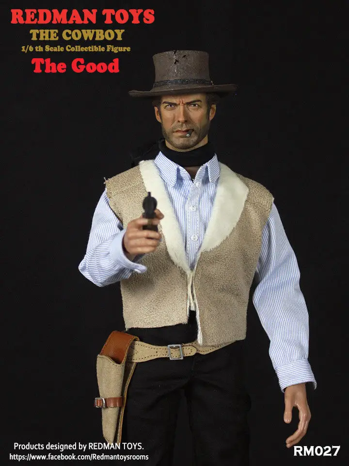 1/6 Redman/игрушки The Good COWBOY Joe 1" Мужская фигурка A Fistful Of dollar RM027
