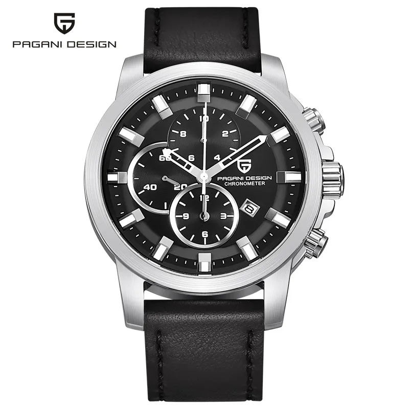 PAGANI Дизайн Модные Chronograp мужские часы Топ бренд класса люкс Бизнес Спортивные