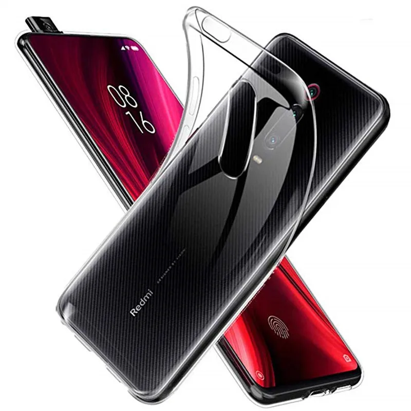 Чехол для Xiaomi Mi 9T Pro 9TPro Роскошный прозрачный мягкий силиконовый чехол из ТПУ Для