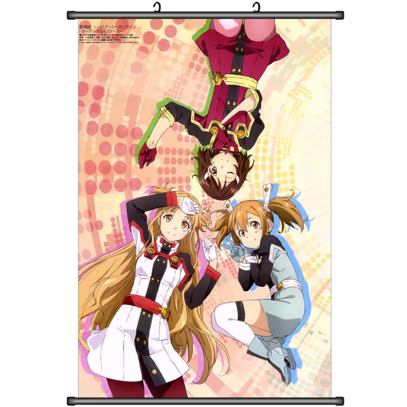 Обновленный аниме декоративные картинки Sword Art Online SAO Silica Ayano Keiko домашний Декор