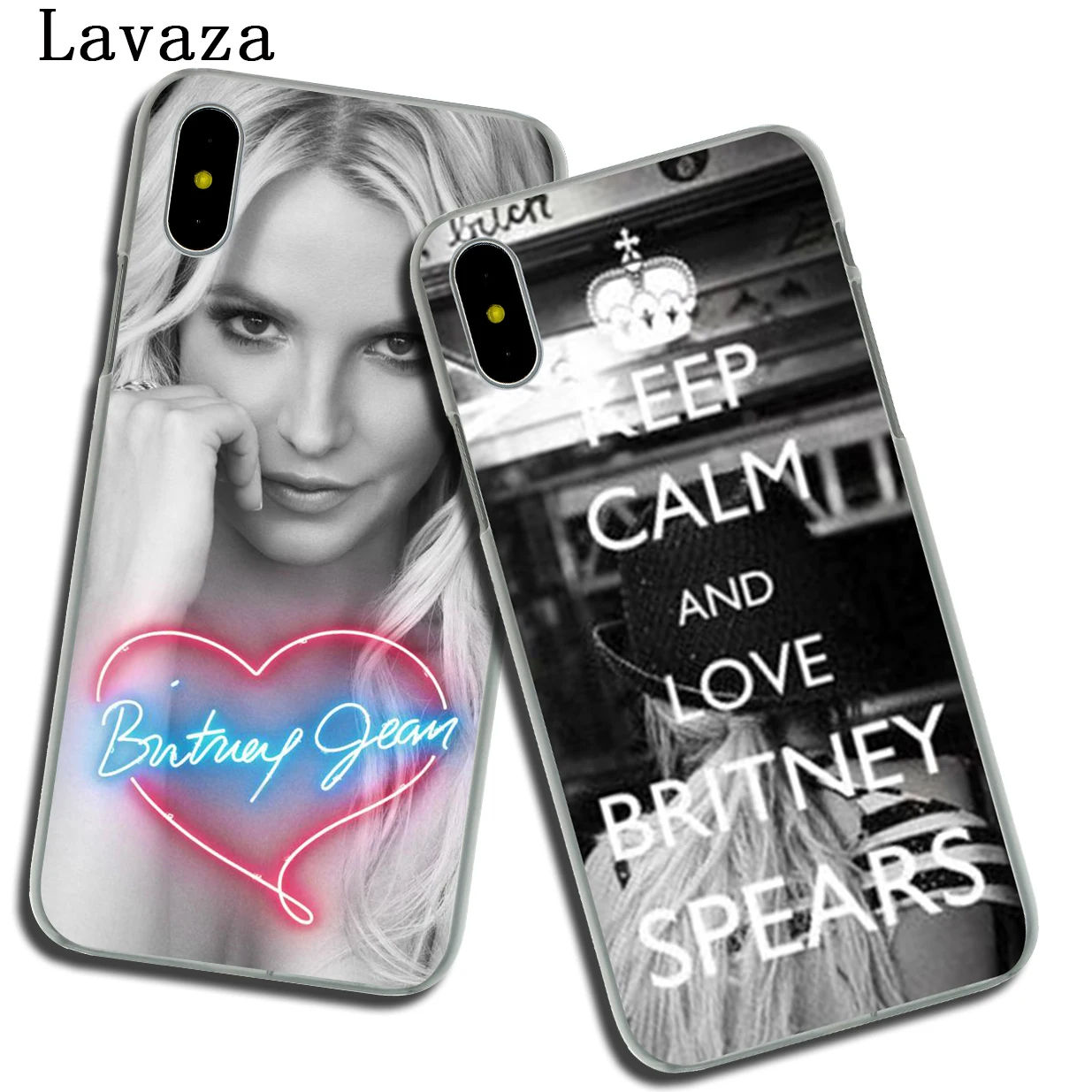 Жесткий чехол Lavaza Britney spares для iPhone XR X 11 Pro XS Max 7 8 6S 5 5S SE 4S 4 10