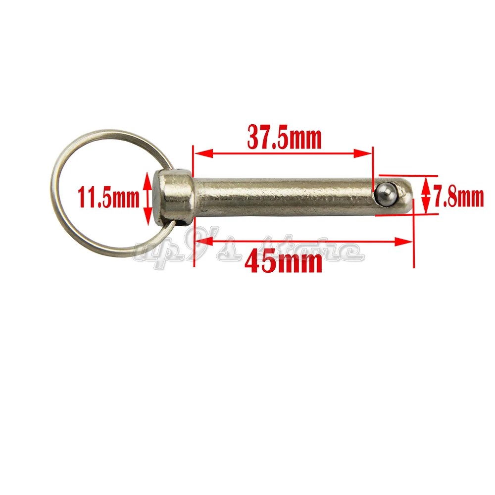 10 шт. 8x45 мм шарнир для лодки быстроразъемный шарнир|boat top|marine accessoriesboat marine accessories |