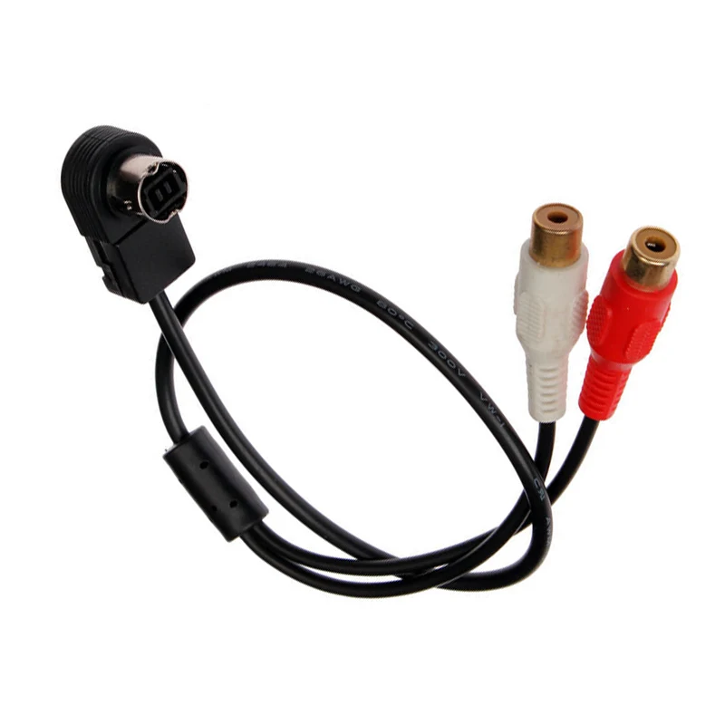 Biurlink Aux линейный вход RCA Кабель-адаптер для Alpine Ai-чистая JVC KS-U58 PD100 U57 U29