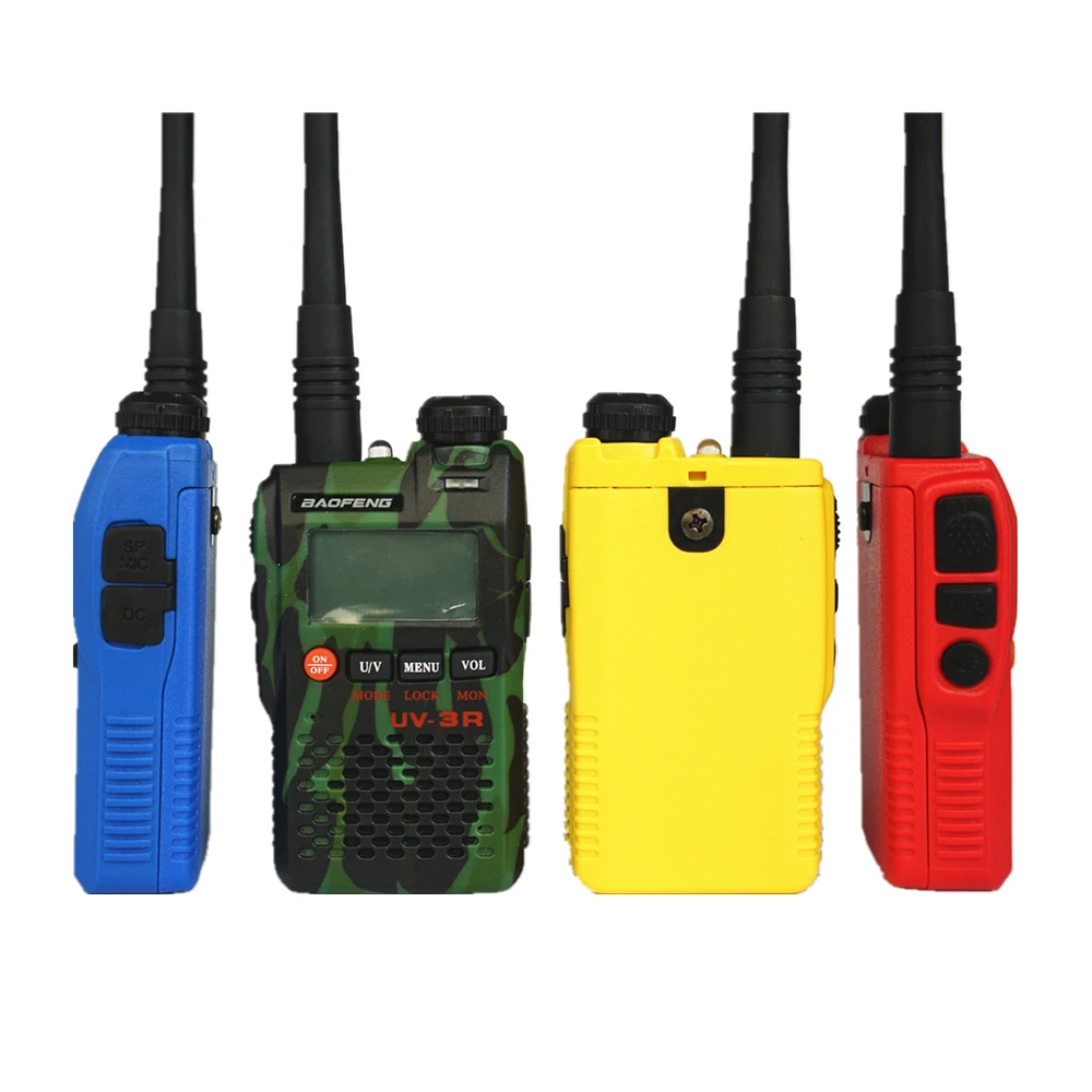 Baofeng двухстороннее радио UV-3R двухдиапазонный fm-передатчик UV3R рация портативная CB радио мини-радиоприемник беспроводной домофон