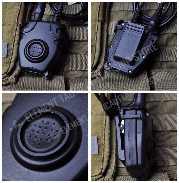 Z-Tactical Peltor PTT Push To Talk Военная стандартная версия для Bowman Elite II Военная гарнитура Comtac II ZSordin наушники