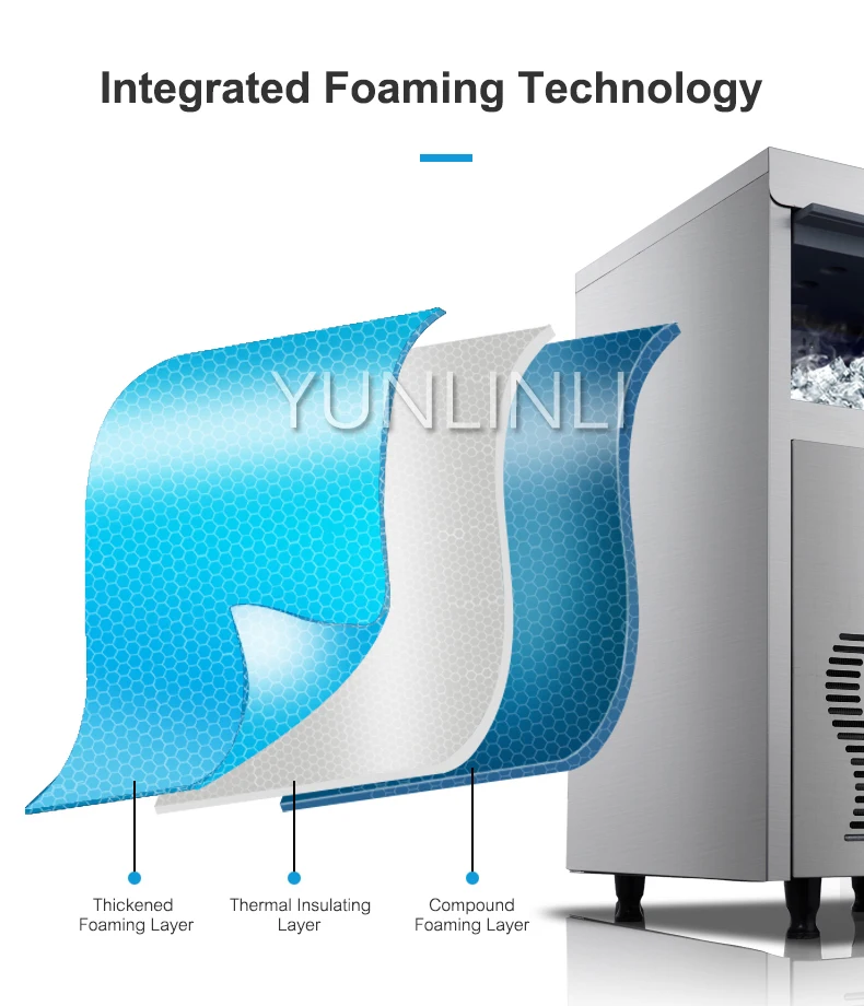 Коммерческая Машина для льда квадратная машина производства Интеллектуальный
