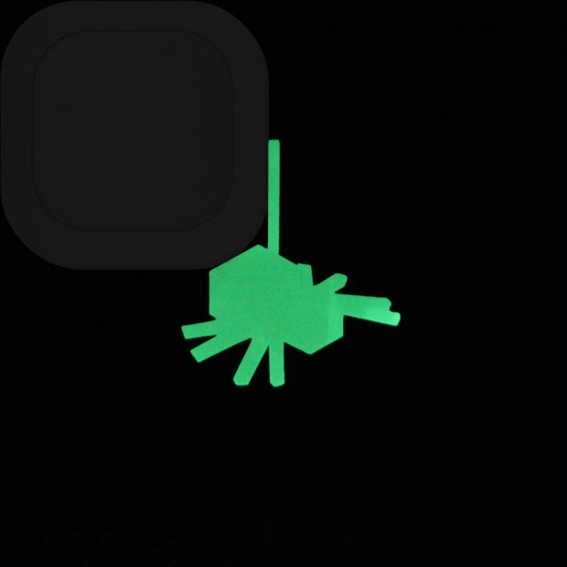 7 5 см * 6 творческий световой переключатель Стикеры паук забавная Наклейка на